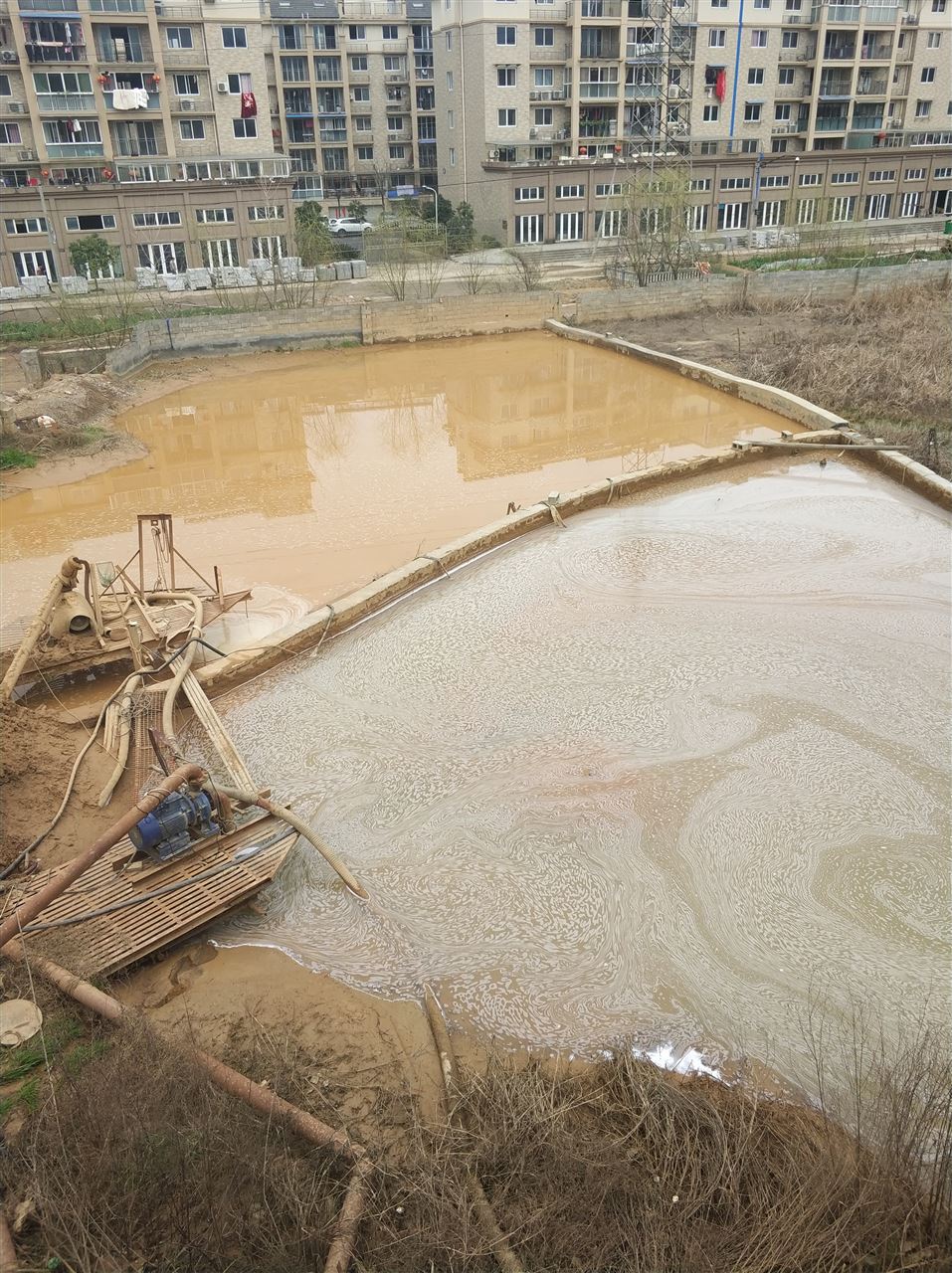 龙江镇沉淀池淤泥清理-厂区废水池淤泥清淤